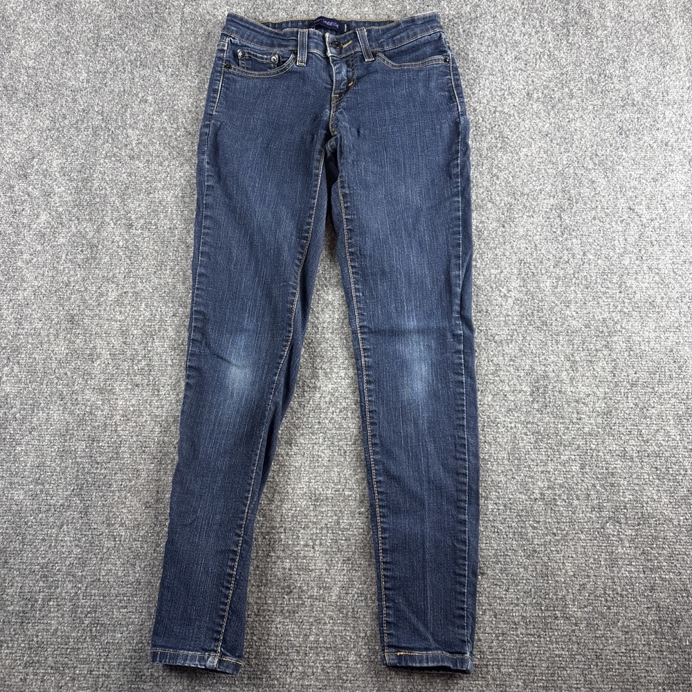 Levi's 535 Super Skinny Legging Jeans Women's Size 5M Dark Wash Blank Tab